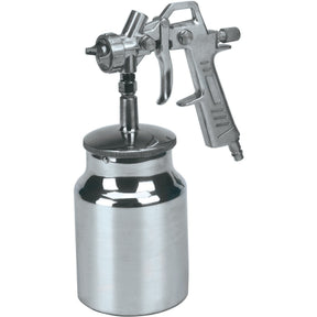 Pistola de pintura Einhell con ventosa (plateada)