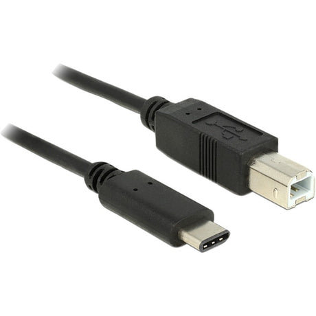 Delock USB-C 2.0 > Cable USB-B (negro, 1 metro)