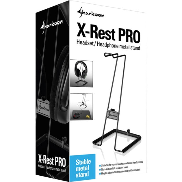 Soporte Sharkoon x-rest pro (negro)