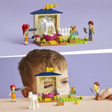 Lego friends - juguete de construcción del establo de lavado de pony (41696)