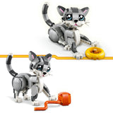 Lego Creator 3 en 1 animales gatos juguetones - 31163