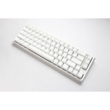 Teclado mecánico Ducky one 3 clásico SF RGB en blanco puro (blanco, diseño estadounidense (Qwerty), marrón cereza MX, 65 %, LED RGB, PBT de doble disparo, intercambiable en caliente, mecánica Quack)