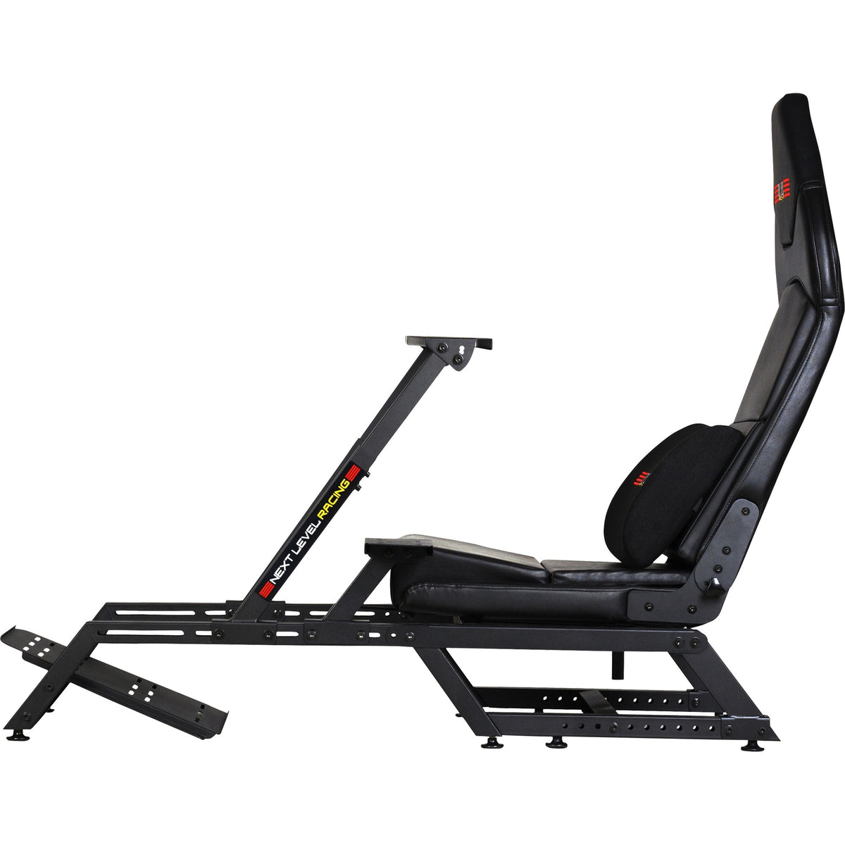 Simulador de carreras de cabina de simulador f-gt formula y gt de carreras de siguiente nivel (negro (mate))
