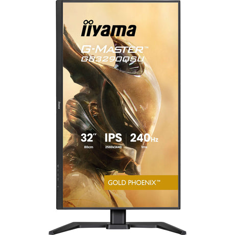 Iiyama G-Master Gold Phoenix GB3290QSU-B1 31.5 monitor gaming (negro (mate), 2x HDMI, display port, 2x USB-A, 2x USB-B, 240 Hz)