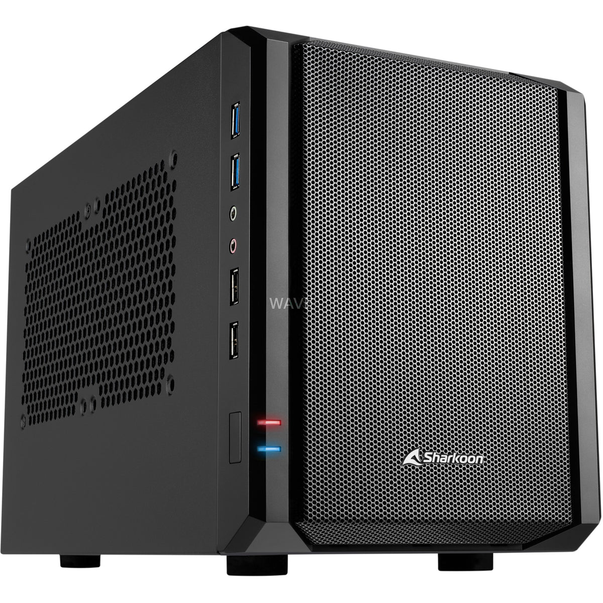 Carcasa mini torre Sharkoon qb one (negro | 4x usb-a)
