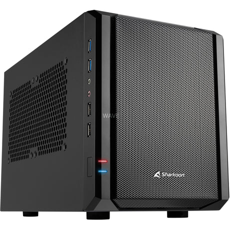 Carcasa mini torre Sharkoon qb one (negro | 4x usb-a)