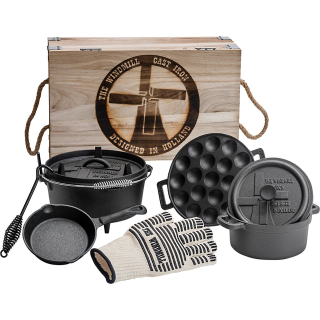 Sartén para cocinar The Windmill Starter Set (negra)