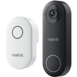 Timbre con video poe con cable Reolink smart 2k+ y timbre (negro)