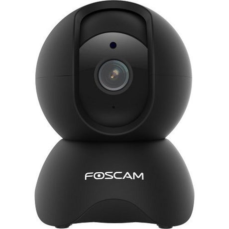 Cámara WiFi Foscam x5 con detección de personas AI (negra, 5 MP)