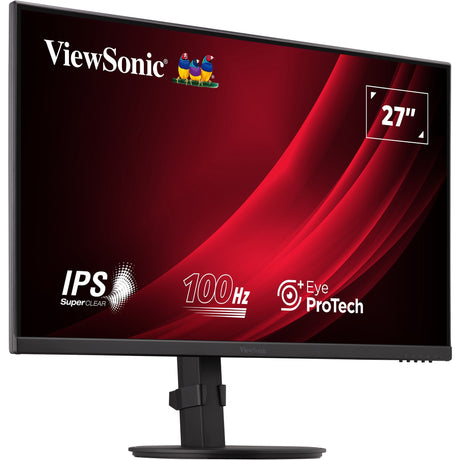 Monitor Viewsonic vg2708a-mhd 27 (negro, 1x hdmi, 1x display port, vga, sonido, 100 hz)