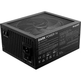 ¡Tranquilizarse! fuente de alimentación modular dark power 14 de 1000 vatios (negro, 1x 12v-2x6, 4x pcie)