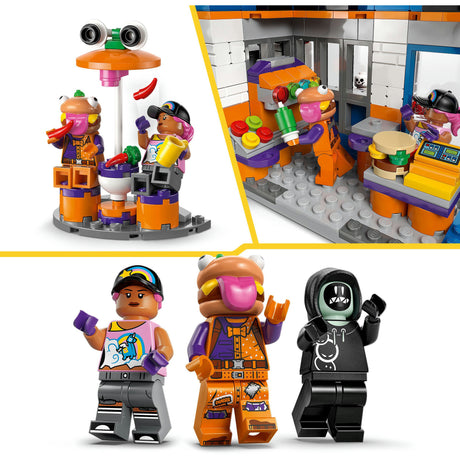 Lego® Fortnite® Restaurante de hamburguesas Durrr - 77076