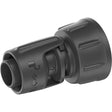 Pieza de conexión para grifo con sistema de microgoteo Gardena 13 mm (1 2 ) - Pieza para grifo roscada 3 4 (gris oscuro)