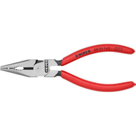Alicates universales puntiagudos Knipex 0821145 (rojo)