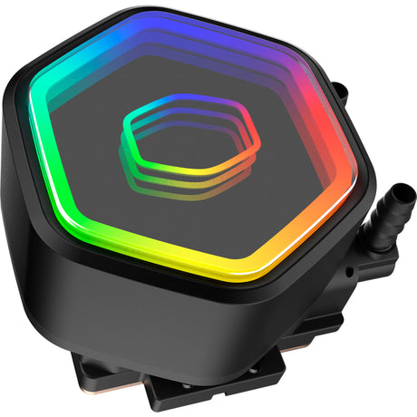 Cooler Master MasterLiquid 360 Core II ARGB Refrigeración por agua (negro, conector de ventilador PWM de 4 pines)