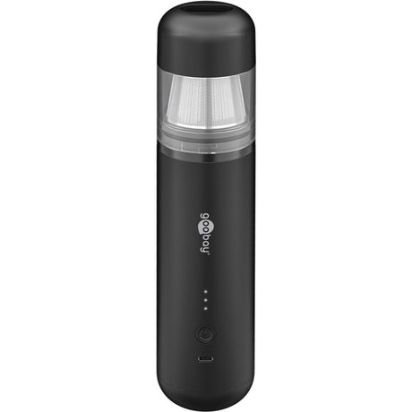 Goobay mini aspirador inalámbrico aspirador de mano superior (negro)