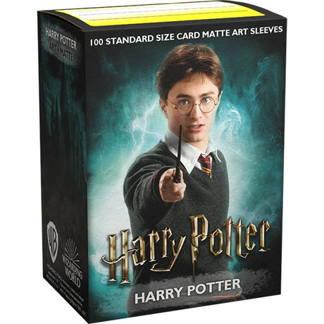 Escudo de dragón Asmodee arte mate - Wizardingworld - manga de Harry Potter (100 piezas)