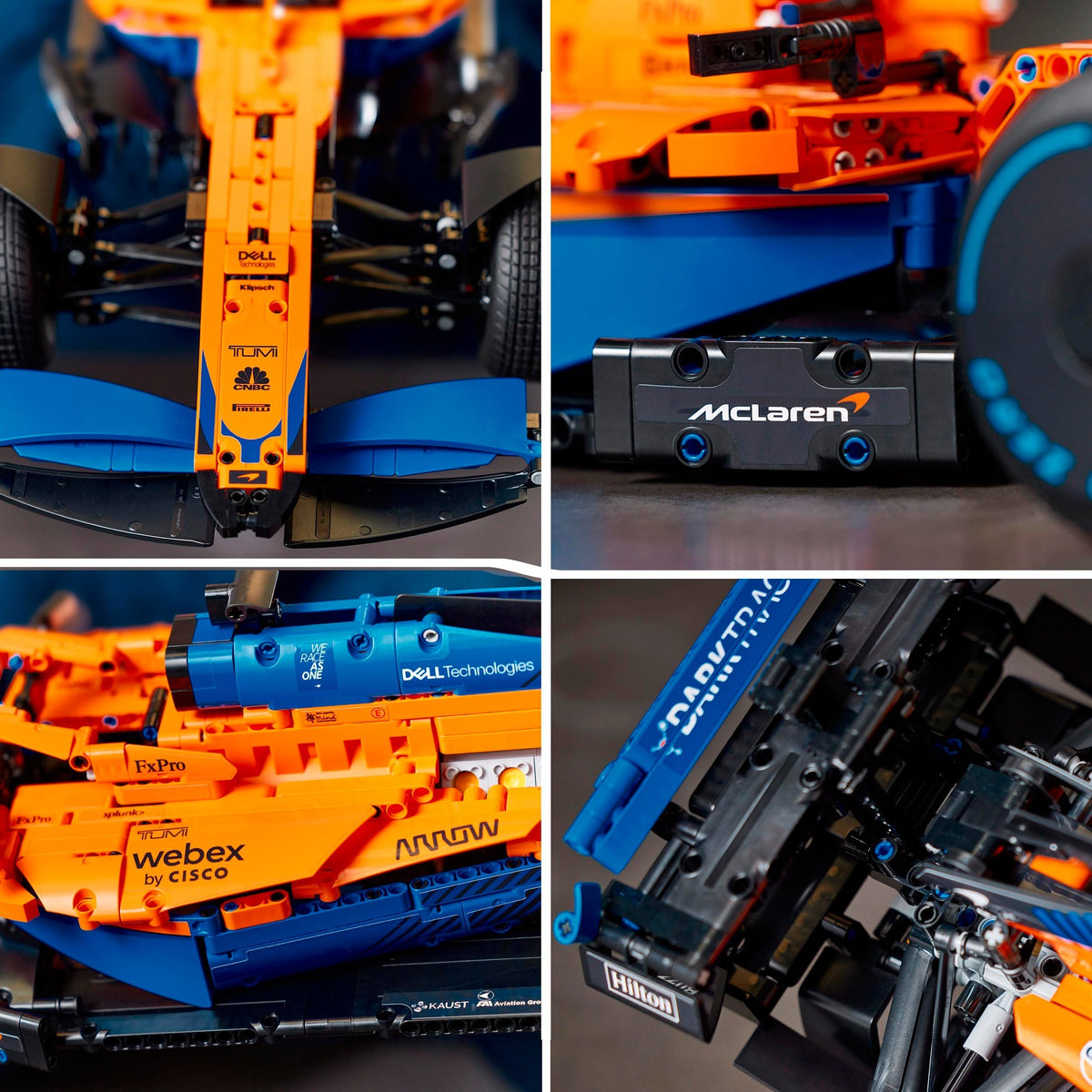 Lego technic mclaren fórmula 1 2022 juego de coches de carreras para adultos - 42141
