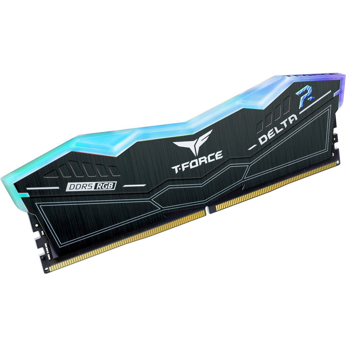Kit de RAM Team Group DDR5-6000 de 32 GB (negro, ff3d532g6000hc30dc01, delta rgb, xmp 3.0)