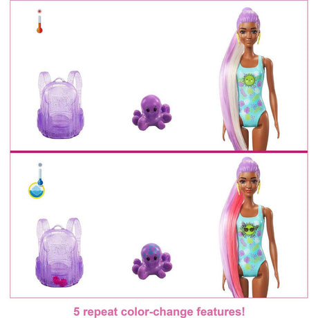 Barbie color revela - muñeca de espuma de fresa (ola 3)