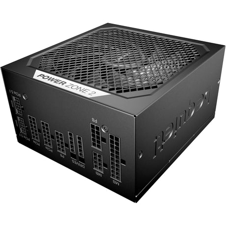 ¡Tranquilizarse! Fuente de alimentación modular Power Zone 2 de 1200 vatios (negro, 1x 12v-2x6, 3x pcie)