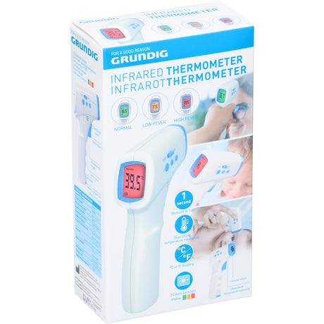 Termómetro clínico infrarrojo Grundig (blanco azul claro)