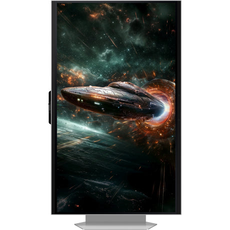 Monitor de juegos Samsung Odyssey 3D G90XF 27 4K UHD (plateado, 2x HDMI, DisplayPort, 2x USB-A, USB-B, 165 Hz)