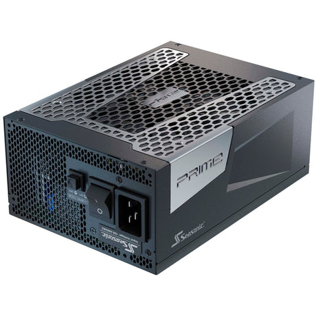 Fuente de alimentación modular Seasonic Prime TX-1600 de 1600 vatios (negro, 2x 12v-2x6, 6x pcie)