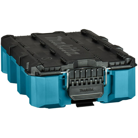 Caja de herramientas Makita Maktrak mediana (azul negro)
