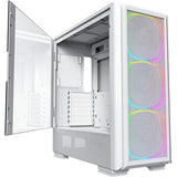 Carcasa torre midi montech sky two gx (blanco | 2x USB-A | 1x USB-C | ventana)