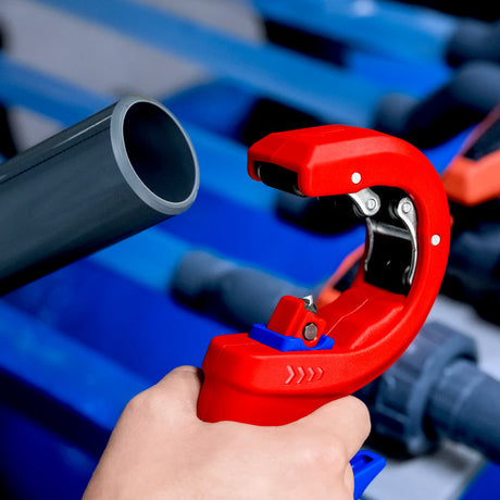 Knipex dpt50 cortatubos cortatubos (rojo azul)