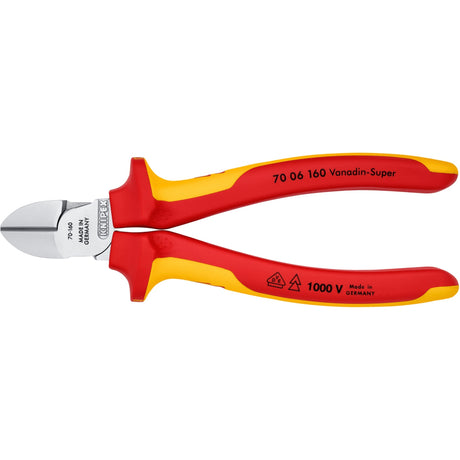 Knipex electronics set vde 002015 juego de alicates (rojo amarillo, 4 piezas)