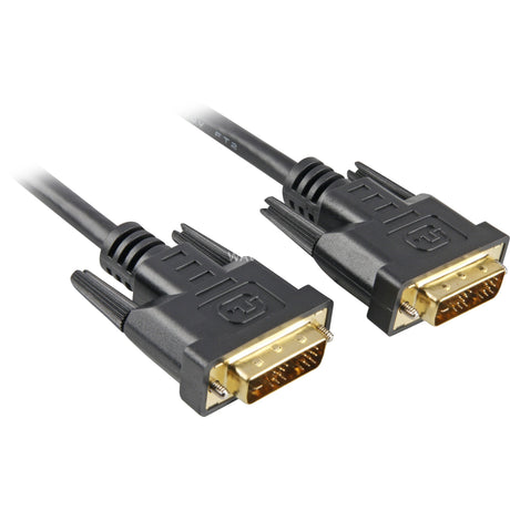 Cable Sharkoon DVI-D (negro, 1 metro)