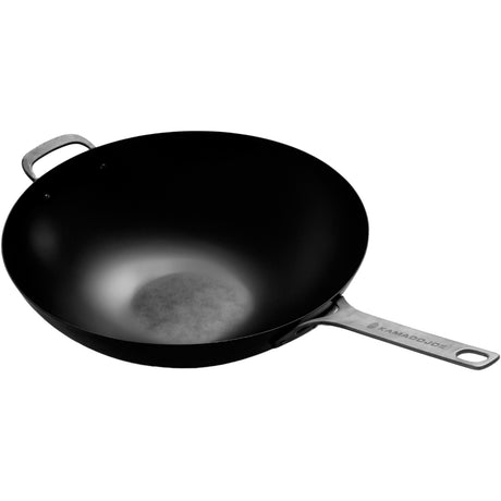 Wok de acero al carbono Kamado Joe®: para una auténtica fritura en la Kamado BBQ
