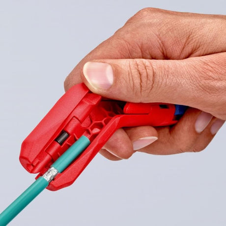 Herramienta de desmontaje universal Knipex - ergostrip izquierda - roja