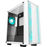 Carcasa torre midi Deepcool cc560 v2 (blanca | 2x USB-A | vidrio templado)
