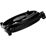 ¡Tranquilizarse! Ventilador de caja de alta velocidad Silent Wings 4 pwm (negro, 140 x 140 x 25 mm)