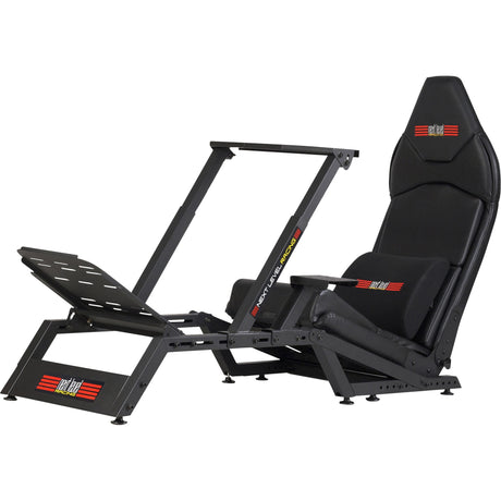 Simulador de carreras de cabina de simulador f-gt formula y gt de carreras de siguiente nivel (negro (mate))
