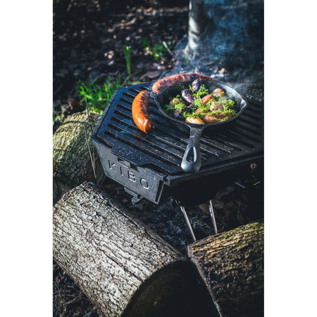 Barbacoa de Carbón The Windmill Kibo Grill Modelo 3.0 (Negro)