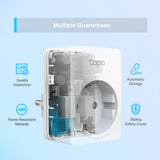 Tp-Link Tapo P100 Mini Smart WiFi Socket (paquete de 4) Enchufe con interruptor (blanco, paquete de 4)