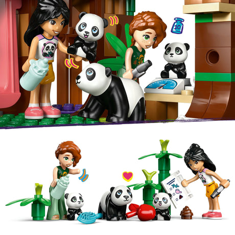Lego ® friends el refugio del panda, juego de construcción, juguete - 42648