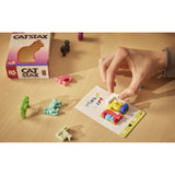 999games 999 juegos juego de pensamiento cat stax (holandés, 1 jugador, a partir de 7 años, 44 tareas)