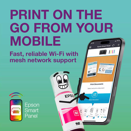 Impresora de inyección de tinta todo en uno Epson ecotank et-2922 (negro, escanear, copiar, wi-fi, incluye hasta 3 años de tinta, c11cl63416)