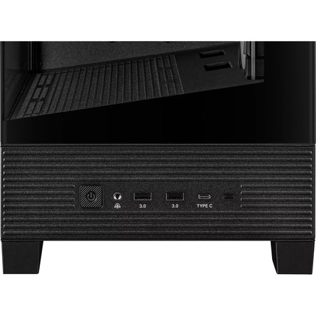 Carcasa de torre midi Asus a31 plus (negro | 2x USB-A | 2x USB-C | vidrio templado)