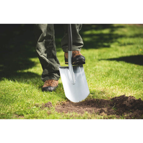 Pala puntiaguda para hombre Wolf-garten asp-d (rojo gris)