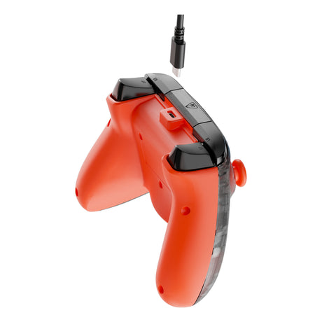Mando con cable Turtle Beach Rematch Core (Negro Naranja, Xbox Series X|S, Xbox One, PC)