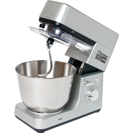 Bestron akm1600s procesador de alimentos 4 en 1 kitchen master pro (plateado)