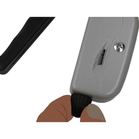 Alicates Delock para bridas para cables de acero inoxidable (gris negro)