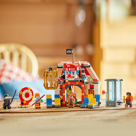 Lego ® carpa de circo de una sola pieza de buggy, el payaso, juego de construcción - 75637