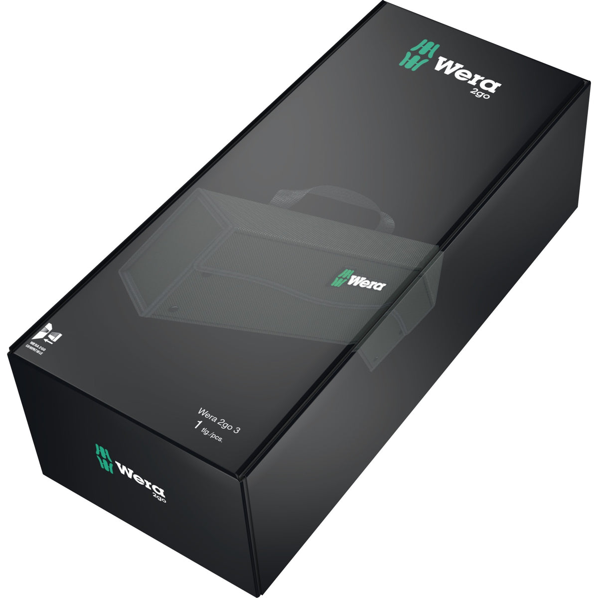 Caja de herramientas Wera 2go 3 (negro)